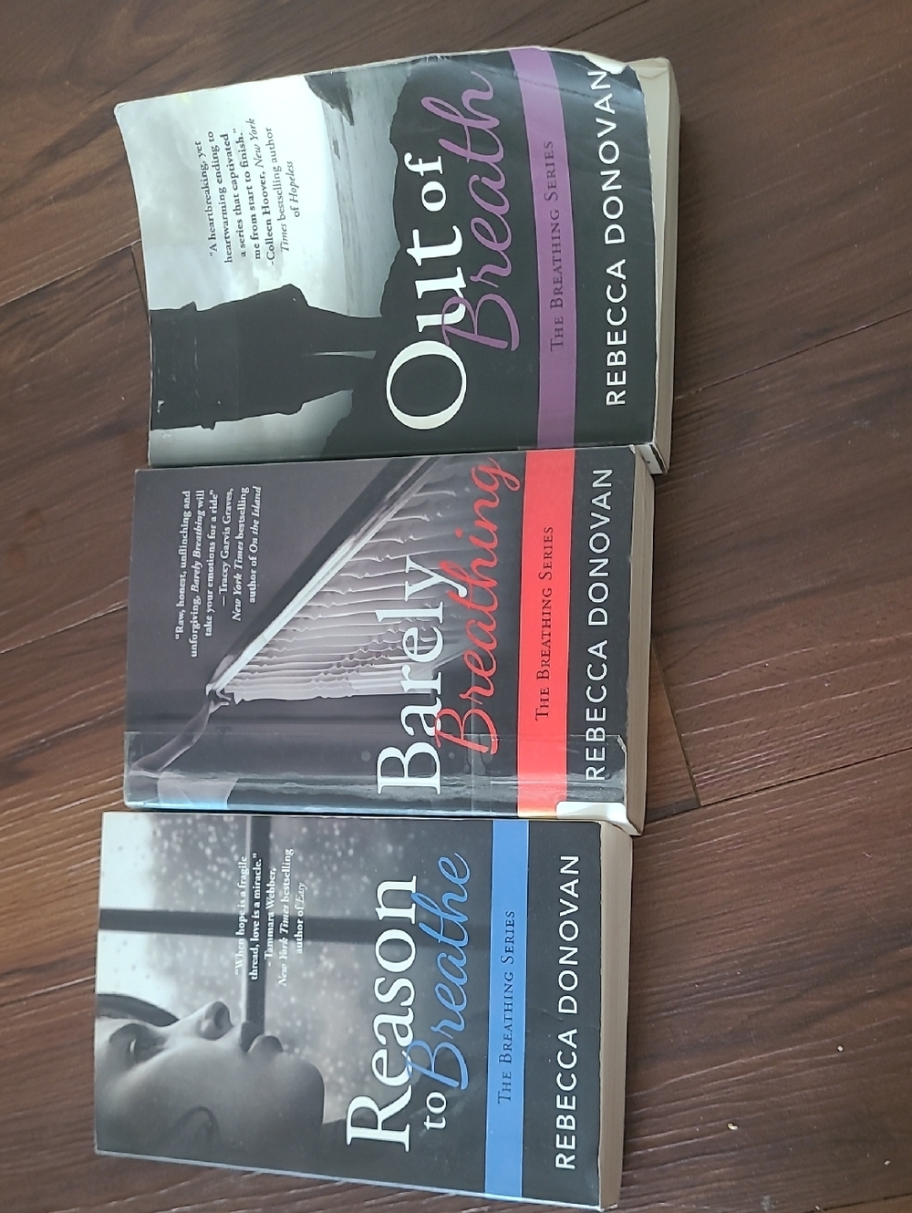 The Breathing Series by Rebecca Donovan - All 3 books